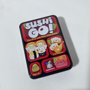 Sushi Go! The Pick and Pass Card Family Game 2-5 Players Quick Game - Like New
